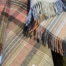 Kintyre Check Shetland Wool Throws 02