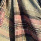 Kintyre Green Check Shetland Wool Throw 03