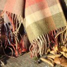 Autumn Sunset Lambswool Blanket Throw 02