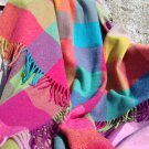 Circus Lambswool Blanket Throw 02