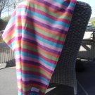 Circus Stripe Lambswool Blanket Throw 03