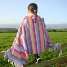 Circus Stripe Lambswool Blanket Throw 05