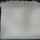 Natural Cream Plain Alpaca Blanket Throw 02