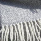 Grey Illusion Pure New Wool Blanket 02