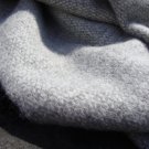 Grey Illusion Pure New Wool Blanket 04