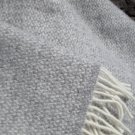 Grey Illusion Pure New Wool Blanket 05