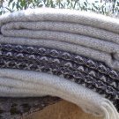 Grey Illusion Pure New Wool Blanket 06