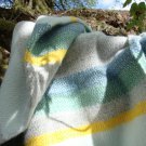 Horizon Stripe Pure New Wool Blanket Throw 03
