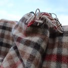 Burnside Check Pure New Wool Blanket 03