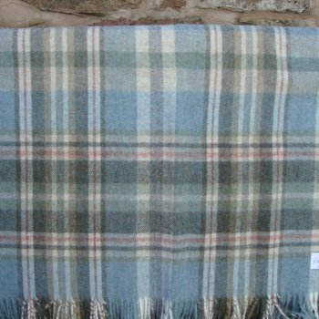 Glen Coe Shetland Pure New Wool Blanket