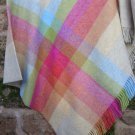 Rainbow Harley Shetland Wool Blanket Throw 03