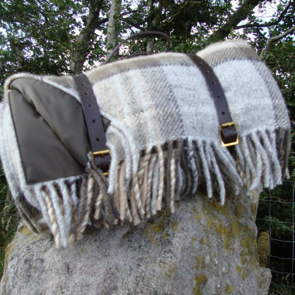 McKellar Tartan Pure New Wool Waterproof Picnic Blanket 01