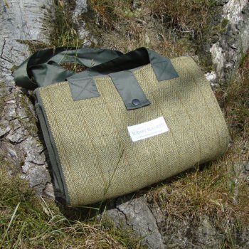 Scots Pine Tweed Waterproof Picnic Blanket