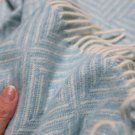 Blue Diamond Merino Baby Blanket 04