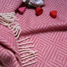 Pink Diamond Merino Baby Blanket 02