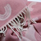 Rainbow Pink Merino Baby Blanket 03