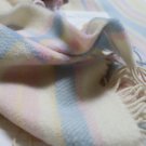 Tipperary Unisex Check Pure Wool Baby Blanket 02