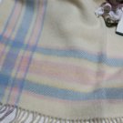 Tipperary Unisex Check Pure Wool Baby Blanket 03